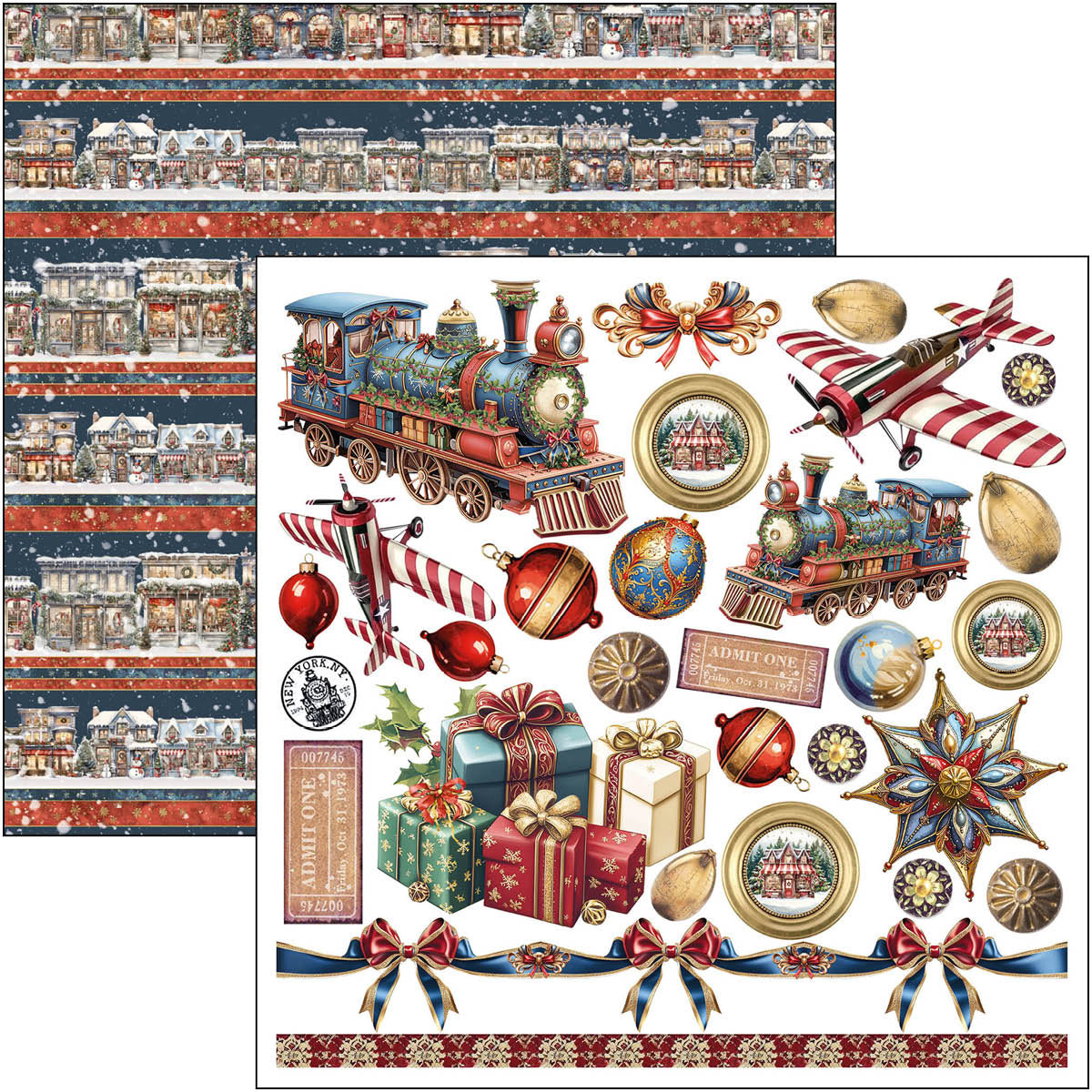 Toy Shop Fussy Cut Pad 6"x6" 24/Pkg