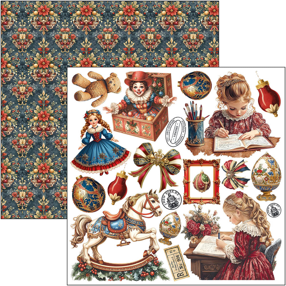 Toy Shop Fussy Cut Pad 6"x6" 24/Pkg