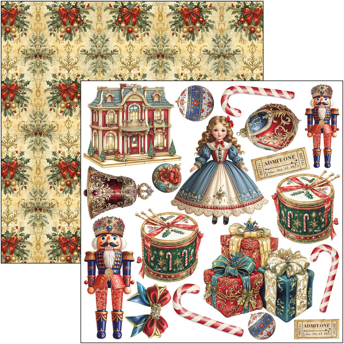 Toy Shop Fussy Cut Pad 6"x6" 24/Pkg