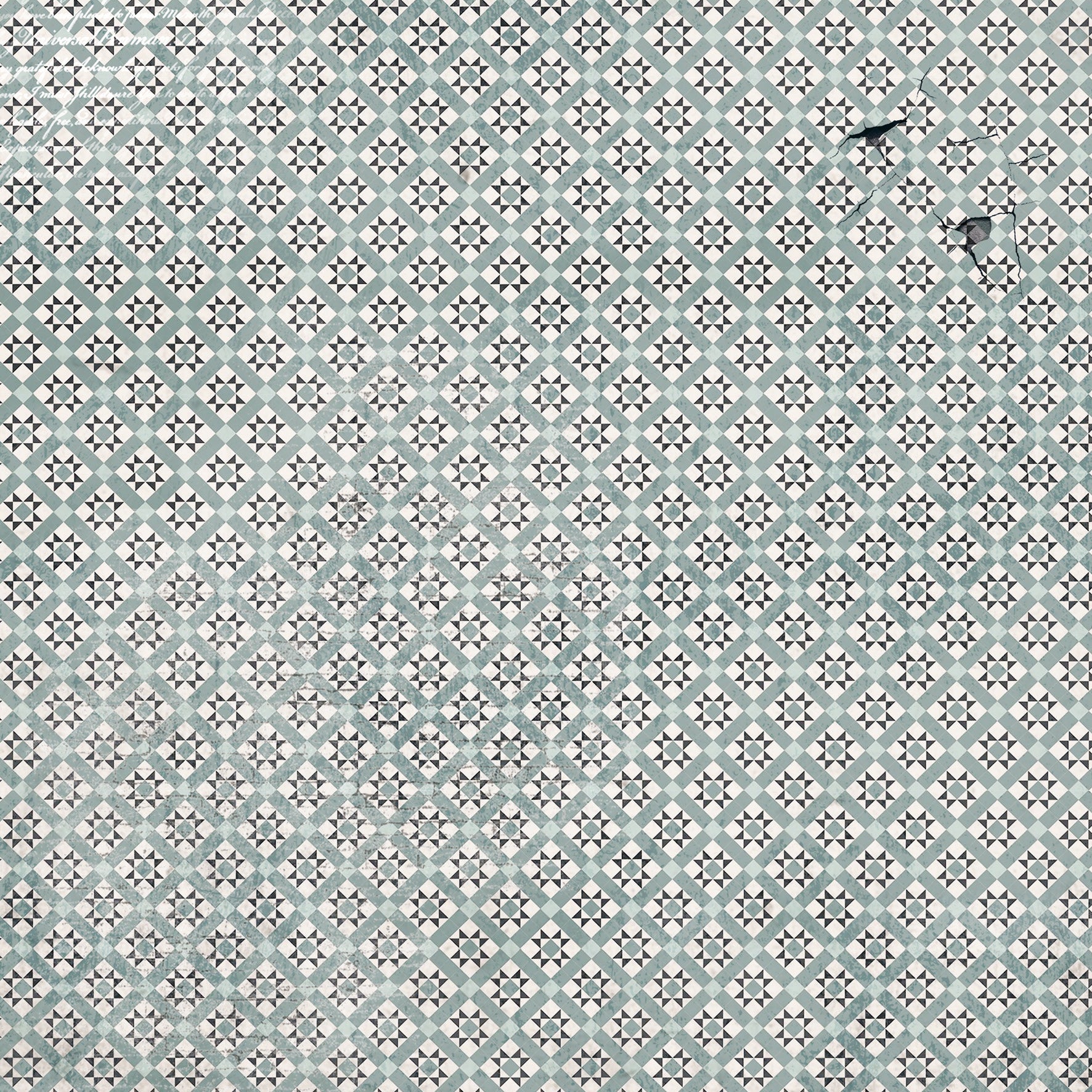 Eastern Journey Fussy Cut Pad 6"x6" 24/Pkg