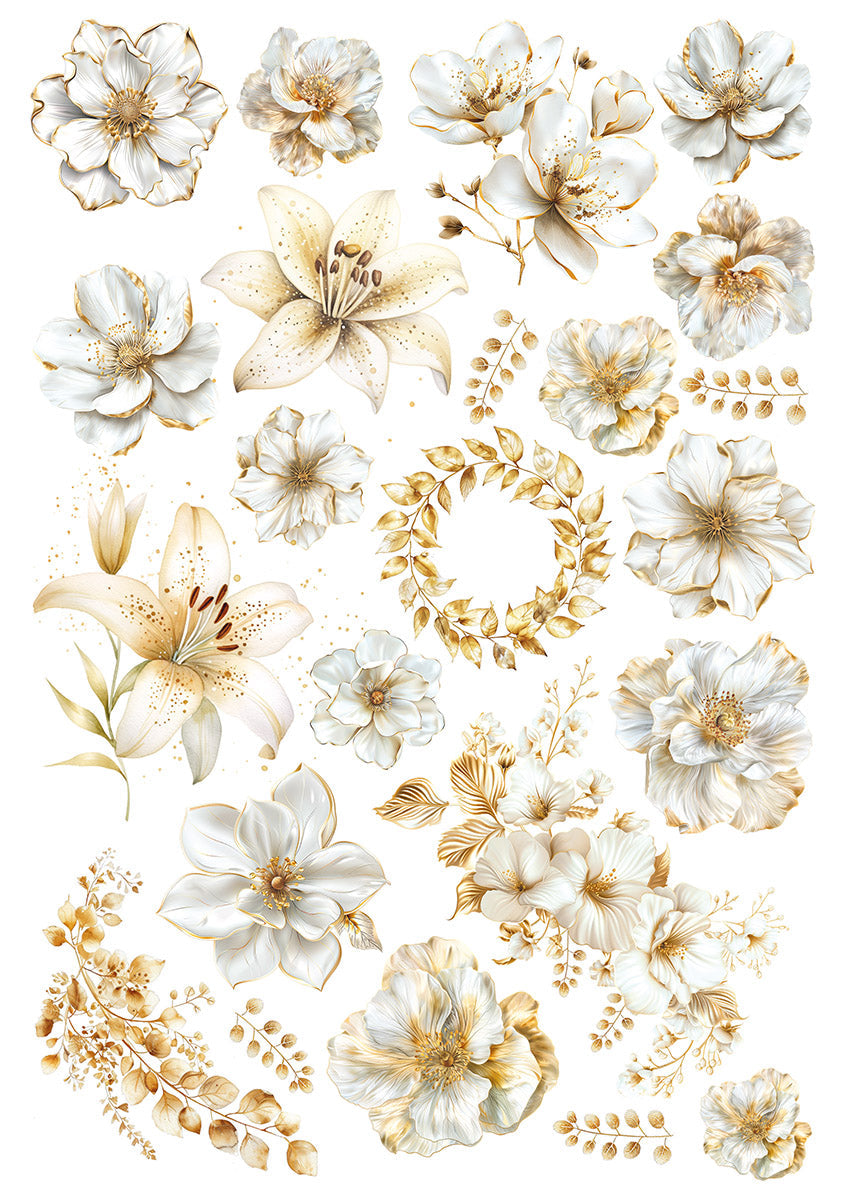 Rice Paper A4 MIXED 4/Pkg Blessing Day