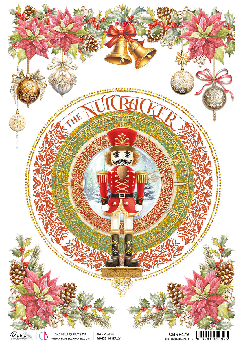 Rice Paper A4 The Nutcracker - 5 Sheets