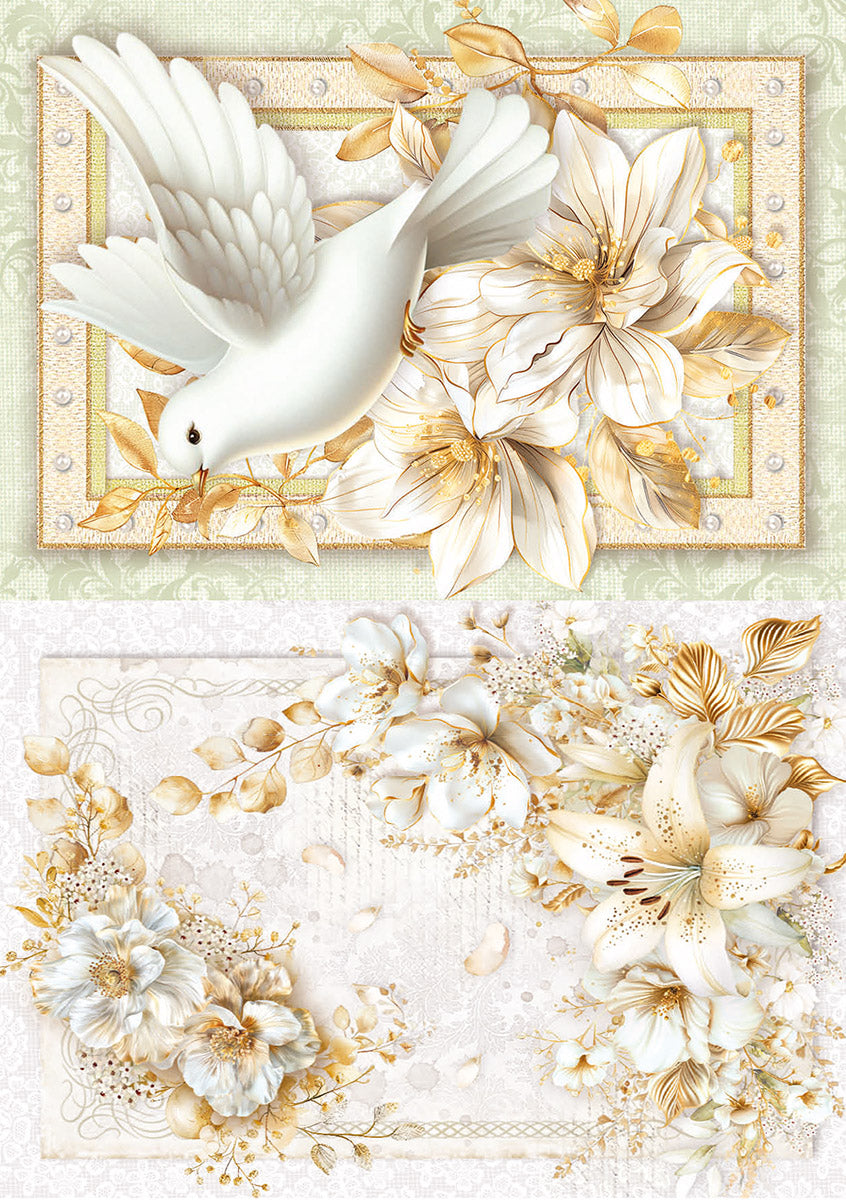 Rice Paper A5 MIXED 8/Pkg Blessing Day