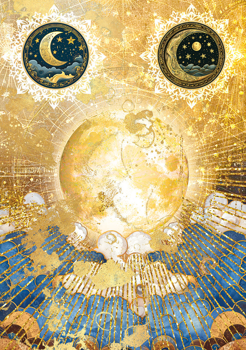 Rice Paper A5 MIXED 8/Pkg Celestial