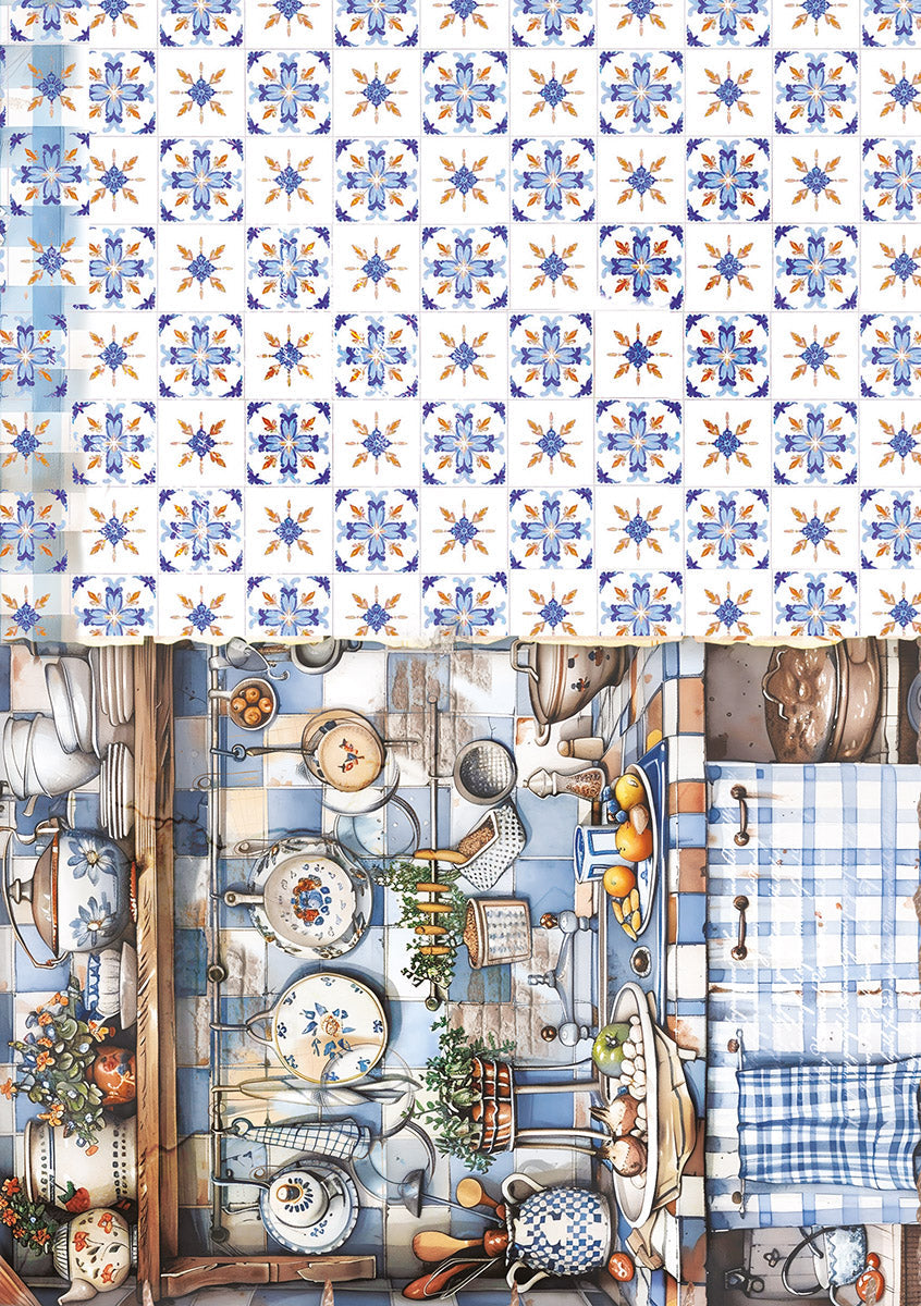 Rice Paper A5 MIXED 8/Pkg Cookbook