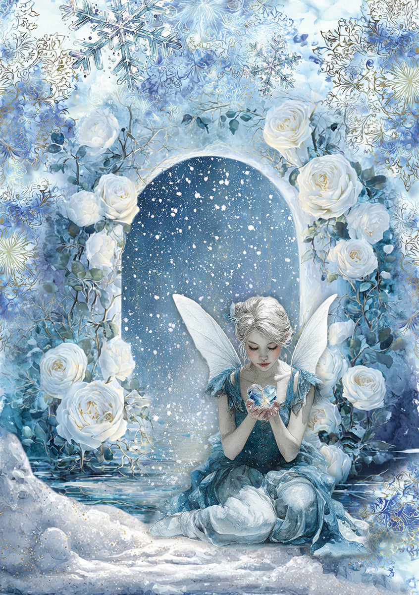 Rice Paper A5 MIXED 8/Pkg Frozen Land