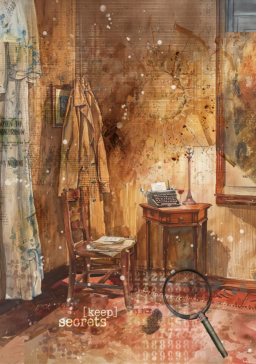 Rice Paper A5 MIXED 8/Pkg The Last Mystery