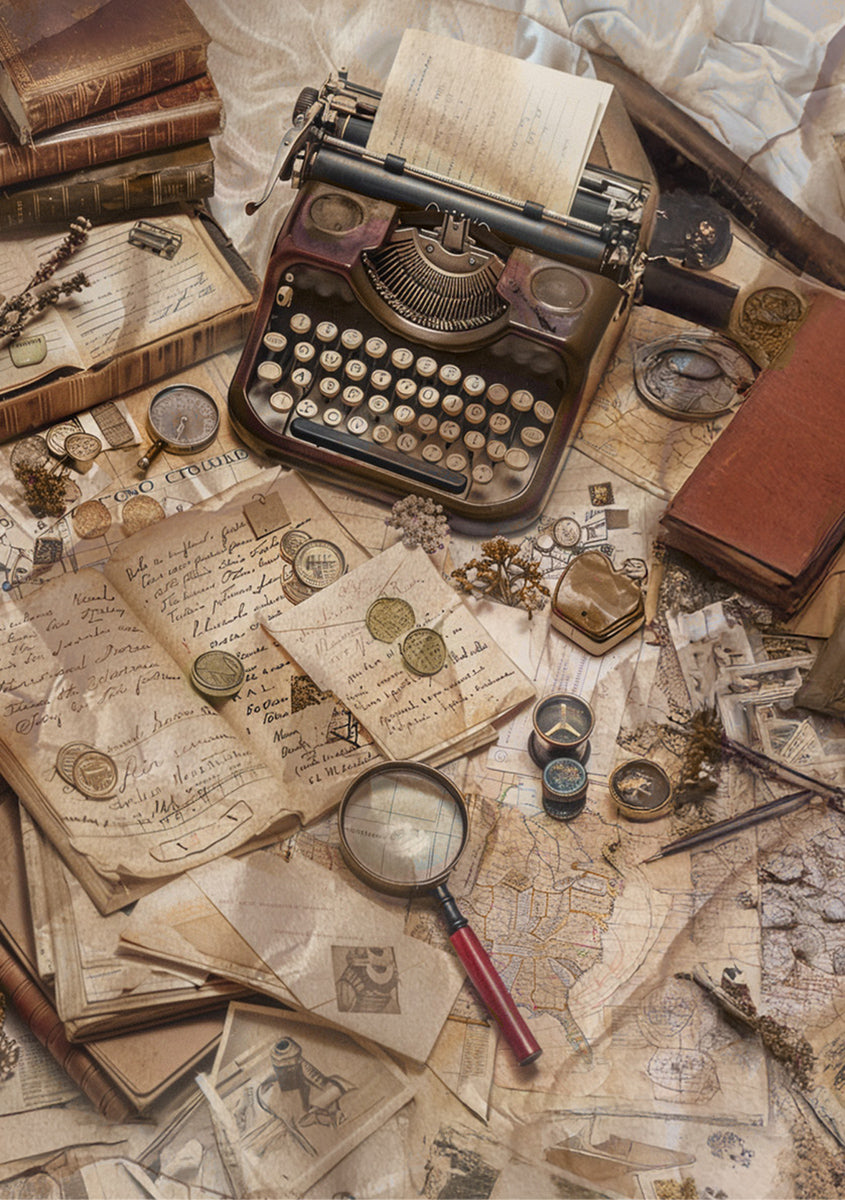 Rice Paper A5 MIXED 8/Pkg The Last Mystery