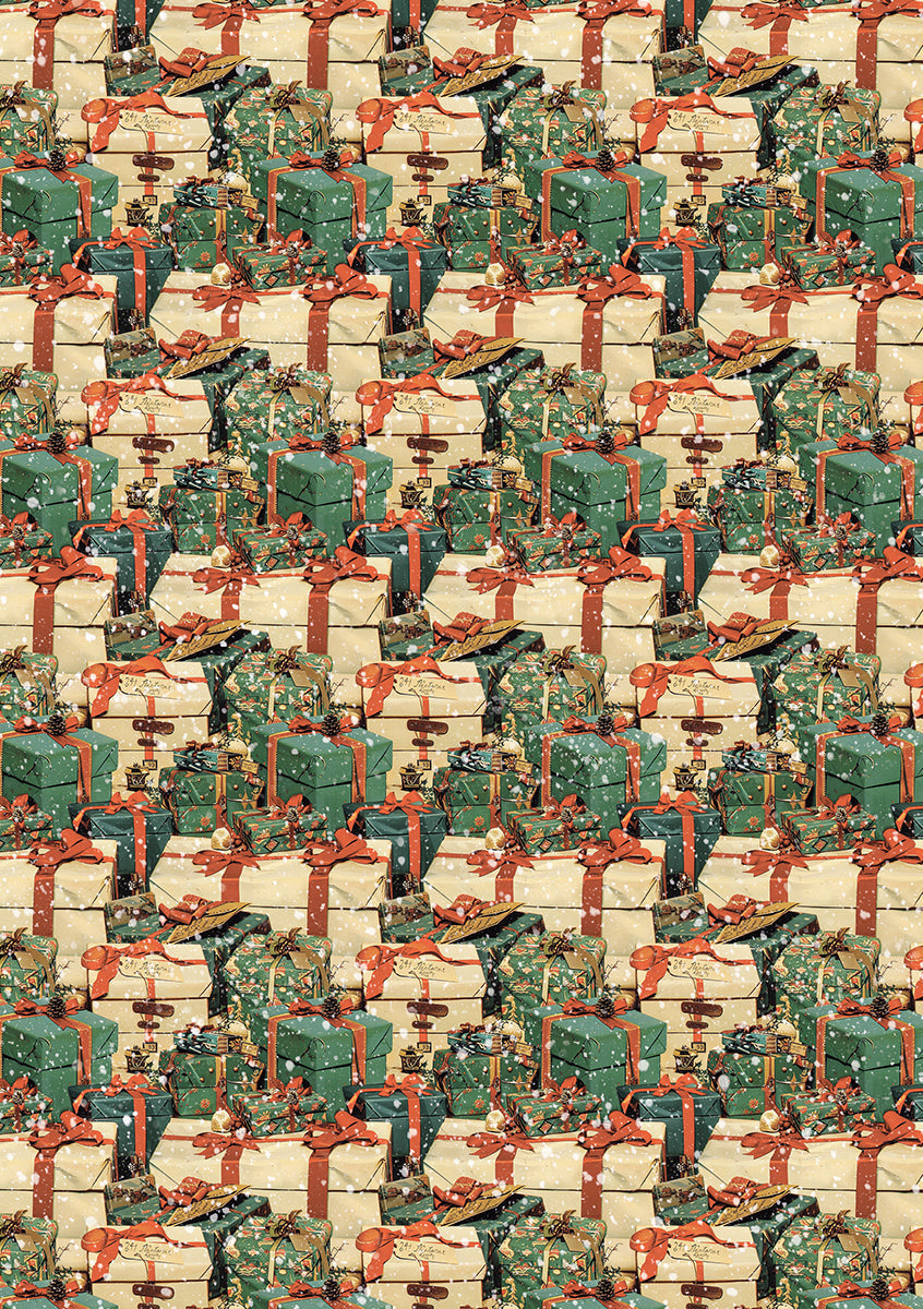 Rice Paper A5 MIXED 8/Pkg Polar Railway