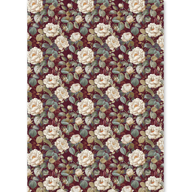 Rice Paper A5 MIXED 8/Pkg Bohemian Burgundy