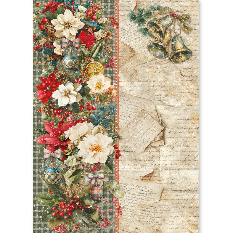 Rice Paper A5 MIXED 8/Pkg Cozy Christmas