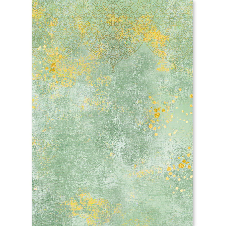 Rice Paper A5 MIXED 8/Pkg Golden Winter
