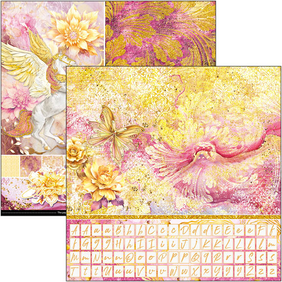 Ethereal Patterns Pad 12x12 8/Pkg
