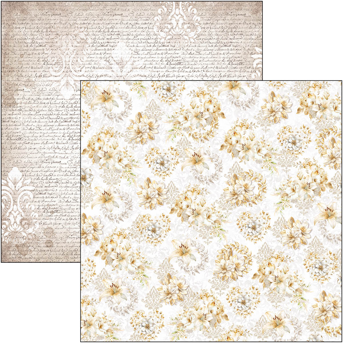 Blessing Day Patterns Pad 12"x12" 8/Pkg