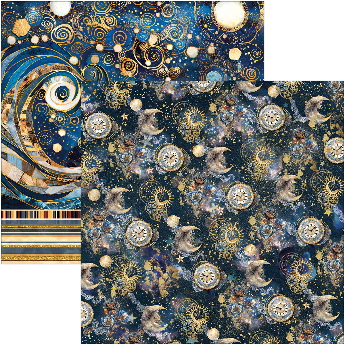 Celestial Patterns Pad 12"x12" 8/Pkg