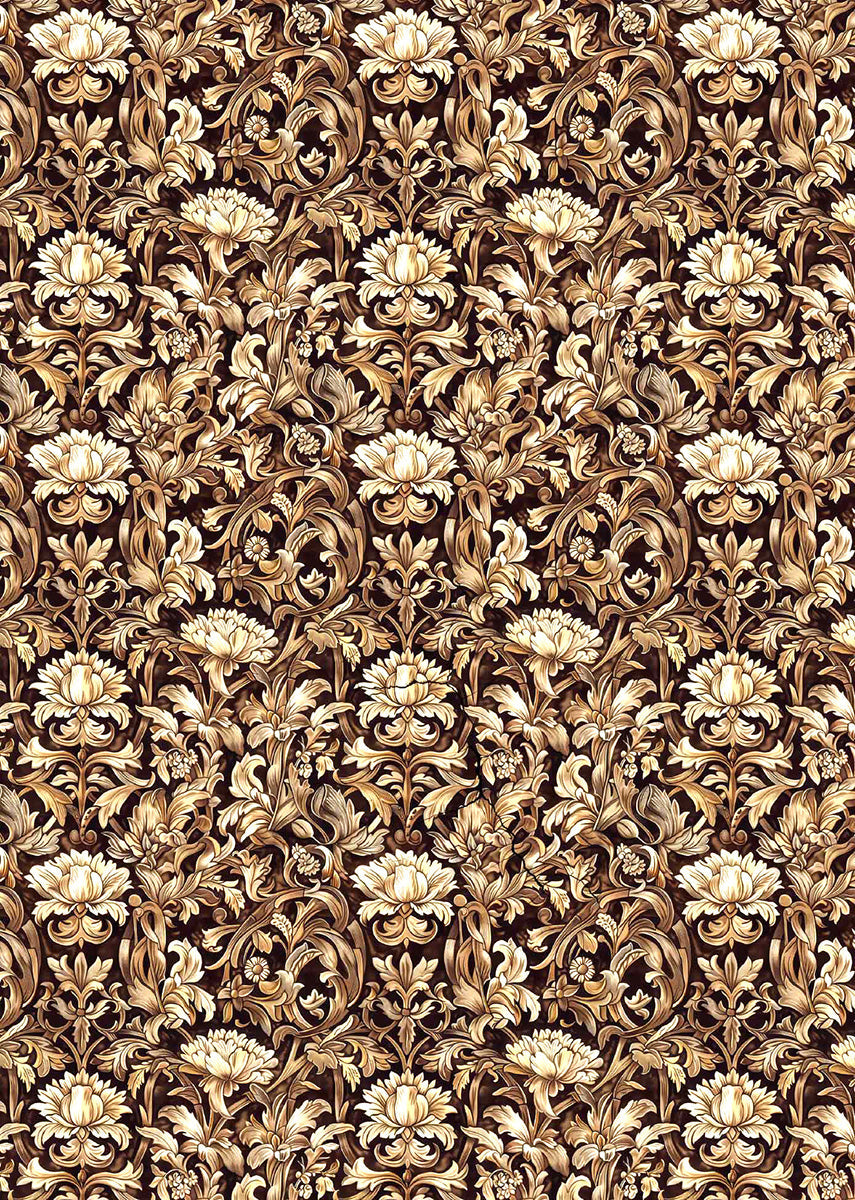 Vellum Cabinet Of Curiosities Paper Patterns A4 6/Pkg