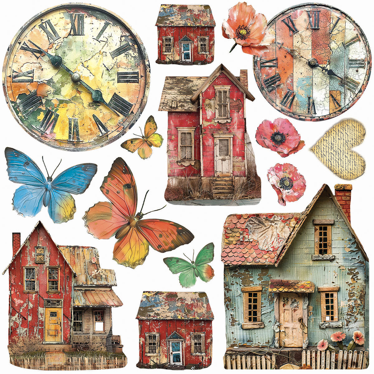 Vellum Majestic Dream Fussy Cut 6"x6" 6/Pkg