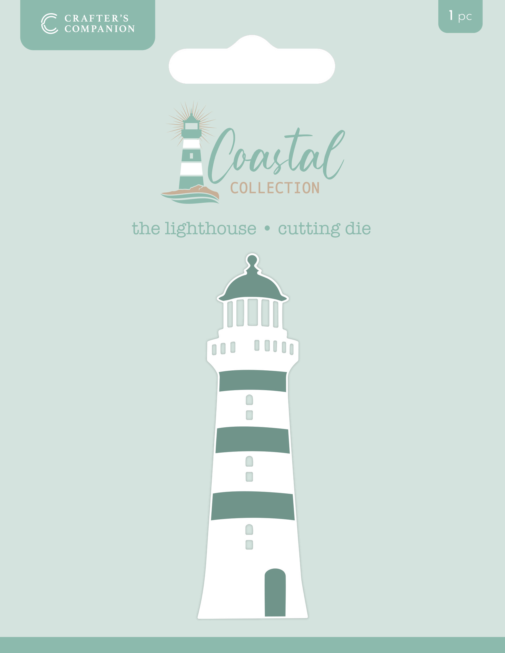 Crafter’s Companion Coastal Collection Metal Die Set - The Lighthouse 