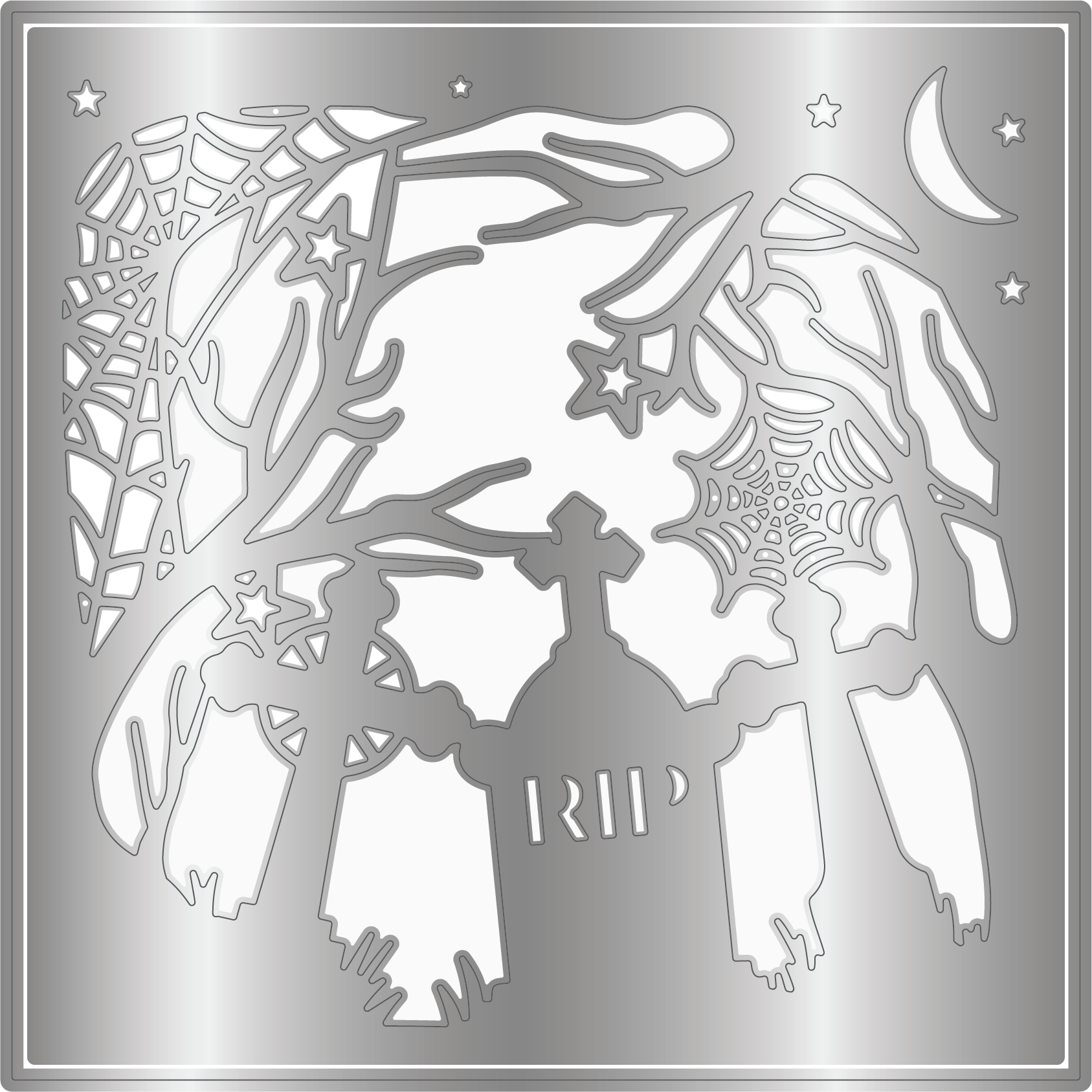 Crafter's Companion Create a Card Die Set Spooky Graveyard