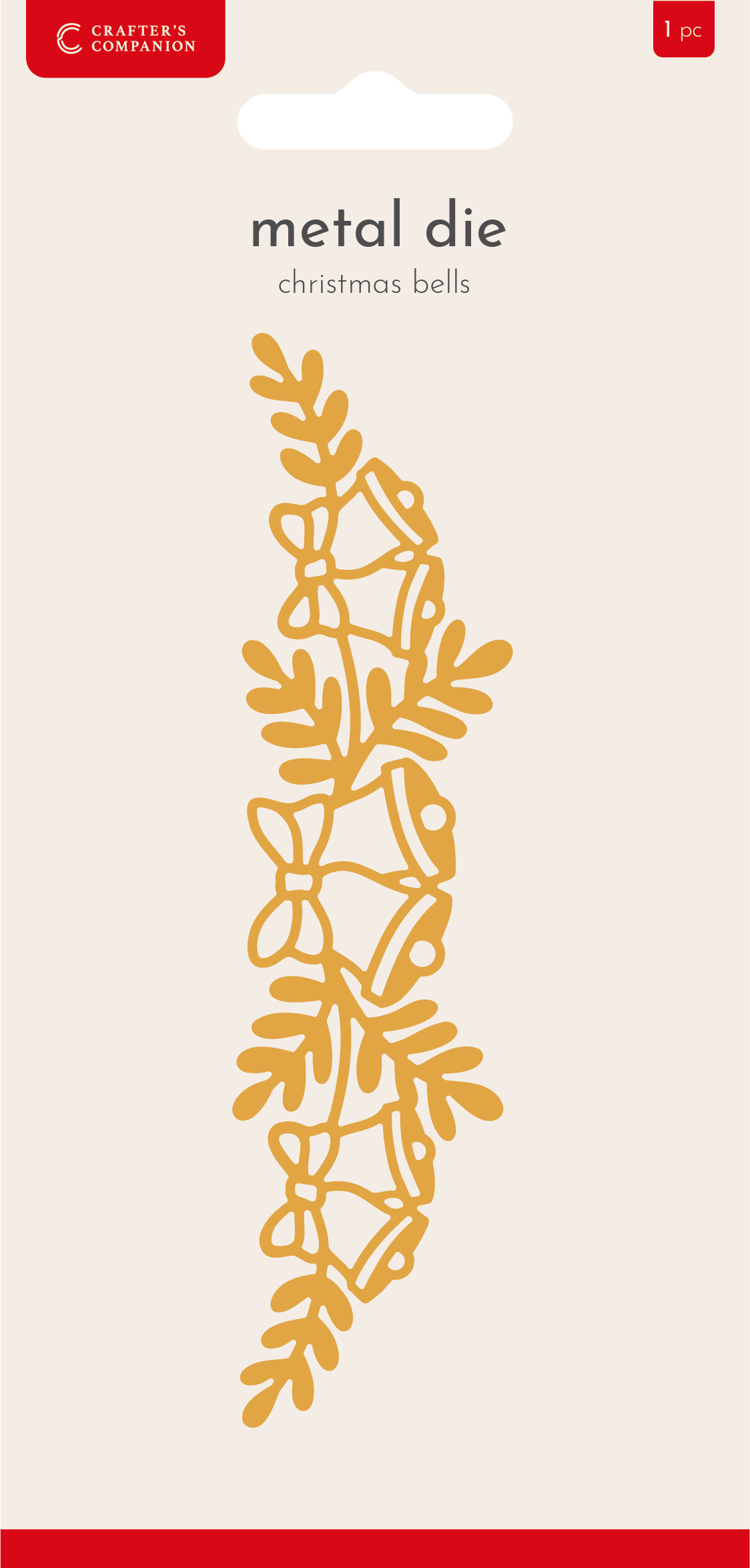 Crafter’s Companion Metal Die - Christmas Bells