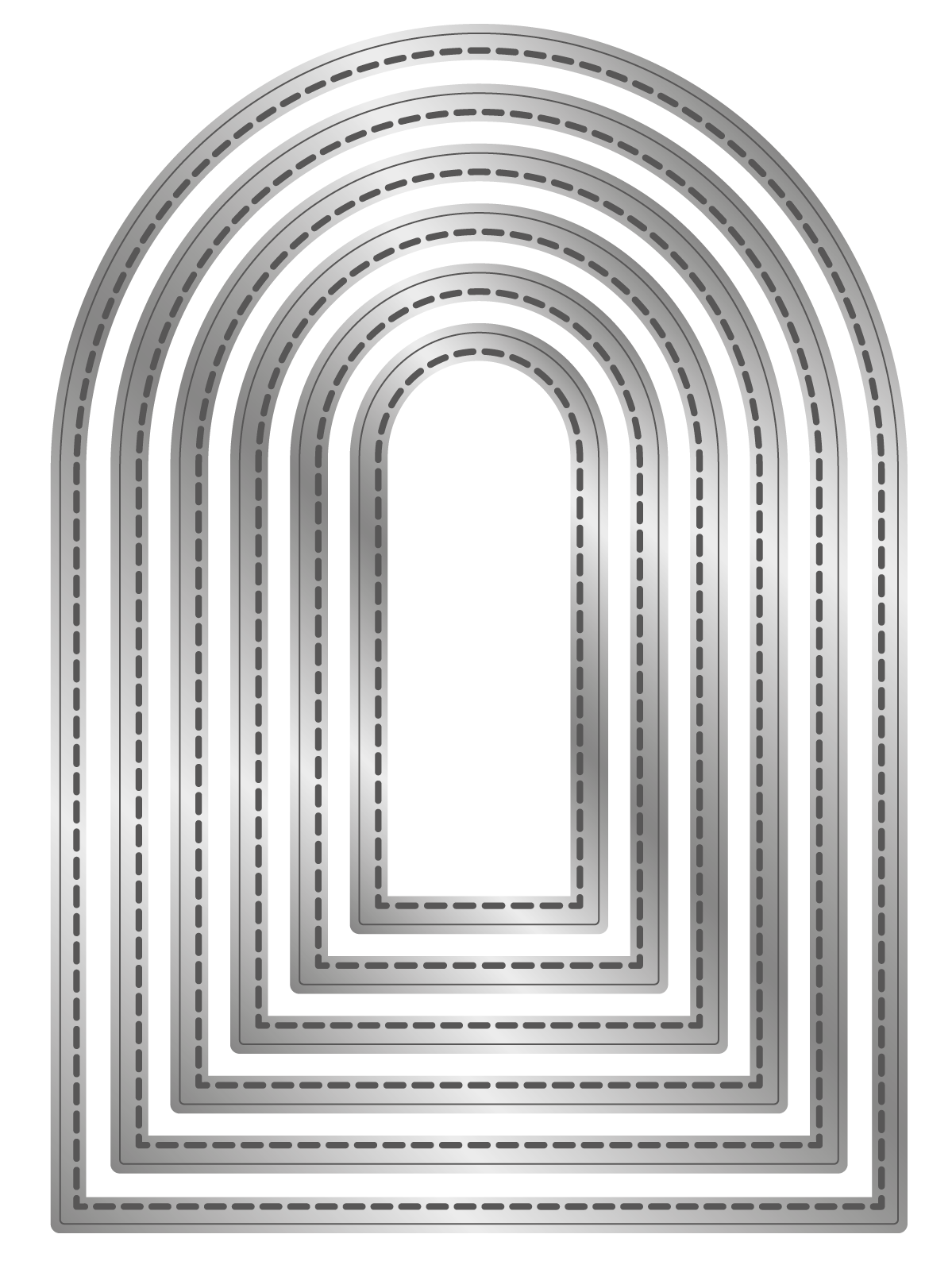 Crafter's Companion Metal Die - Stitched Edge Arches