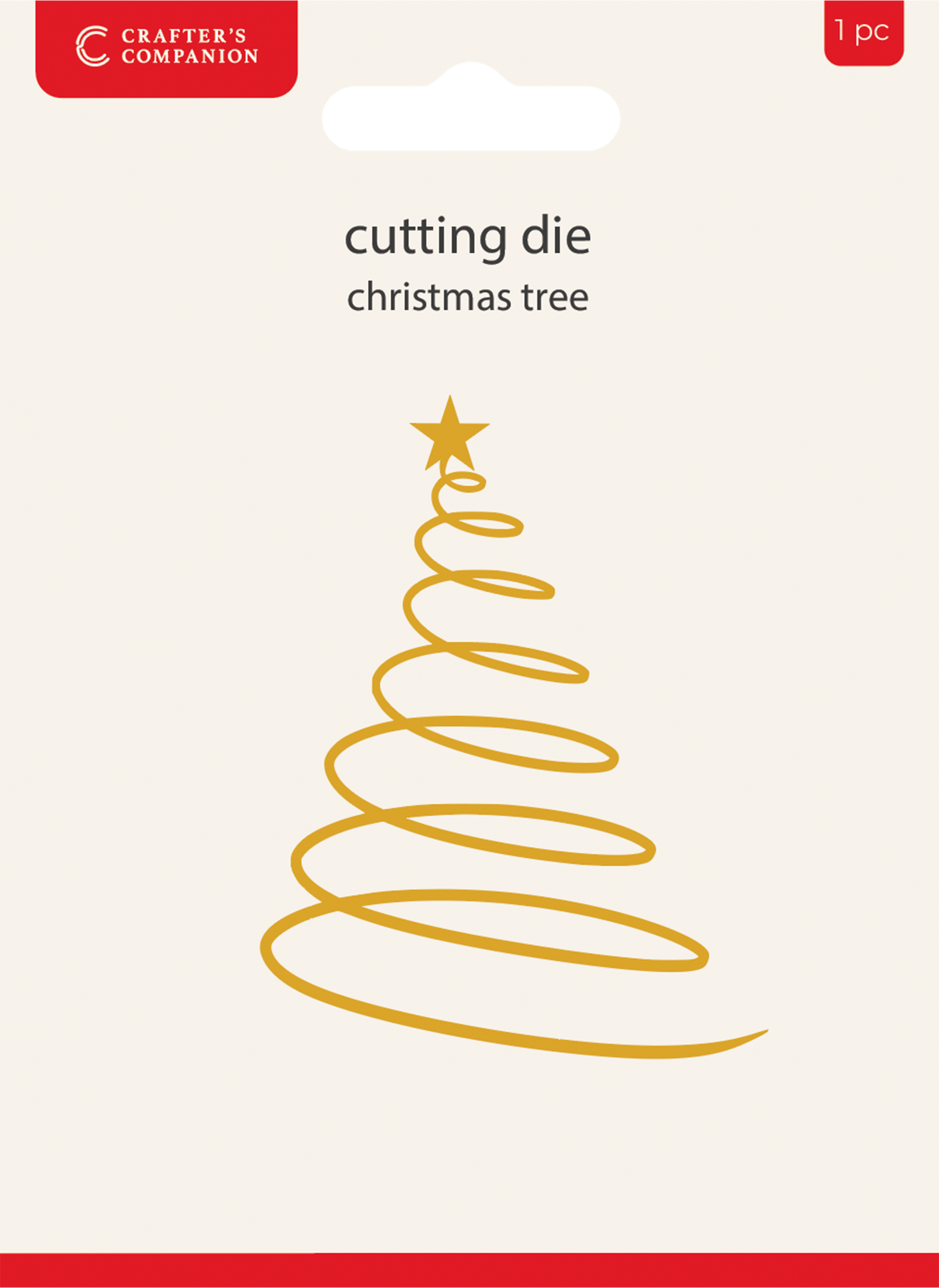 Crafters Companion Metal Die Christmas Embellishment - Christmas Tree