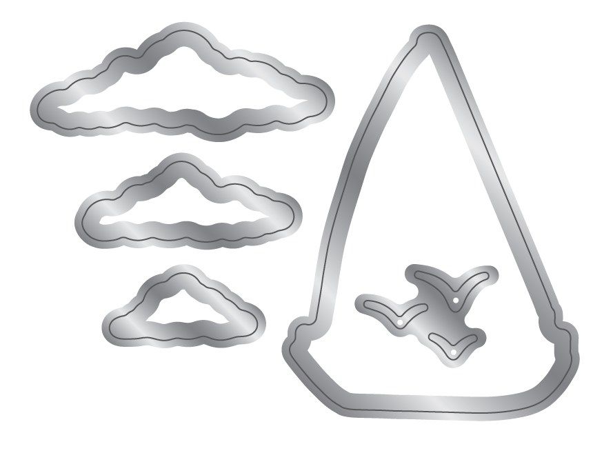 Crafter's Companion Message in a Bottle Stamp & Die – Sailboat