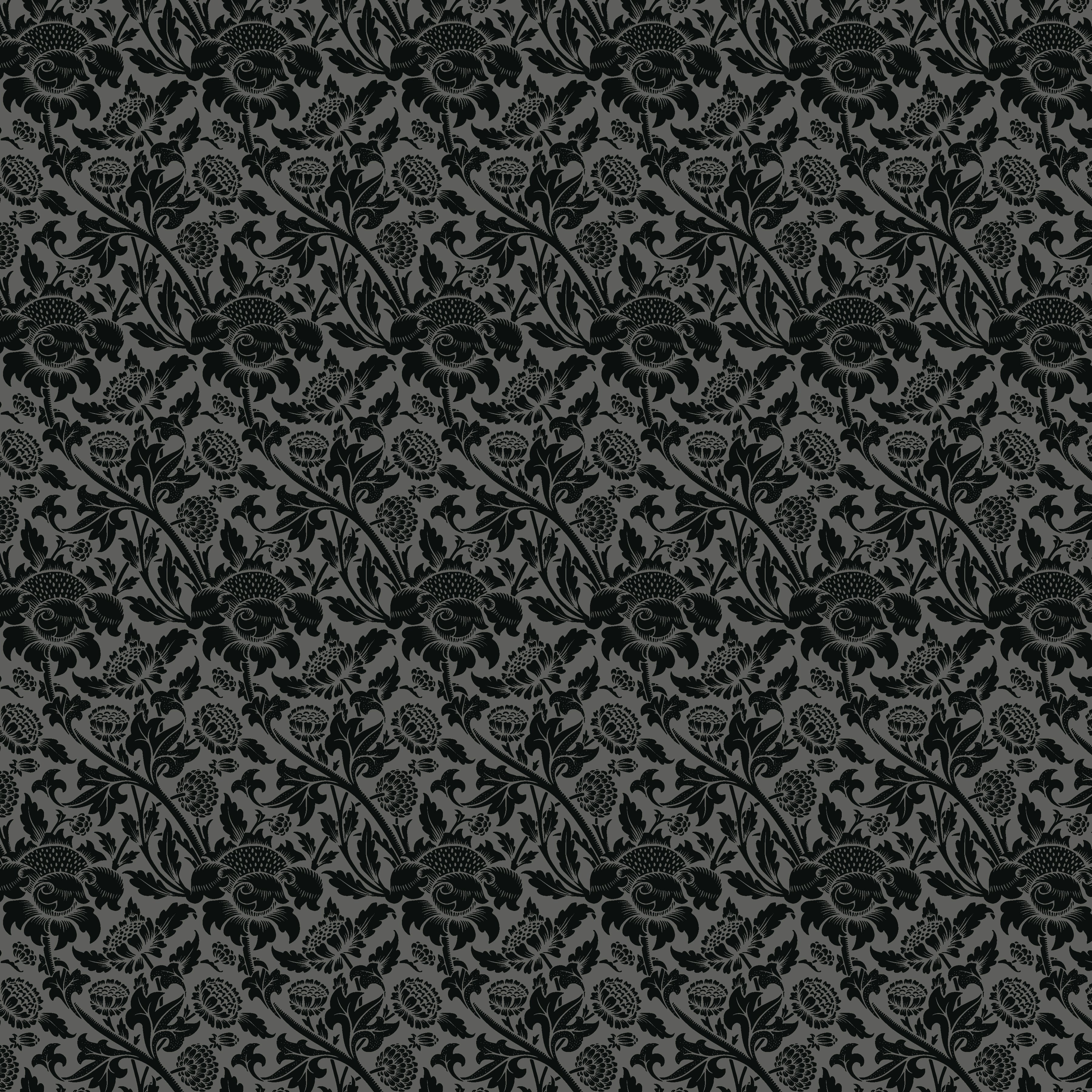 Flocked Damask Paper Pad - 12" x 12"