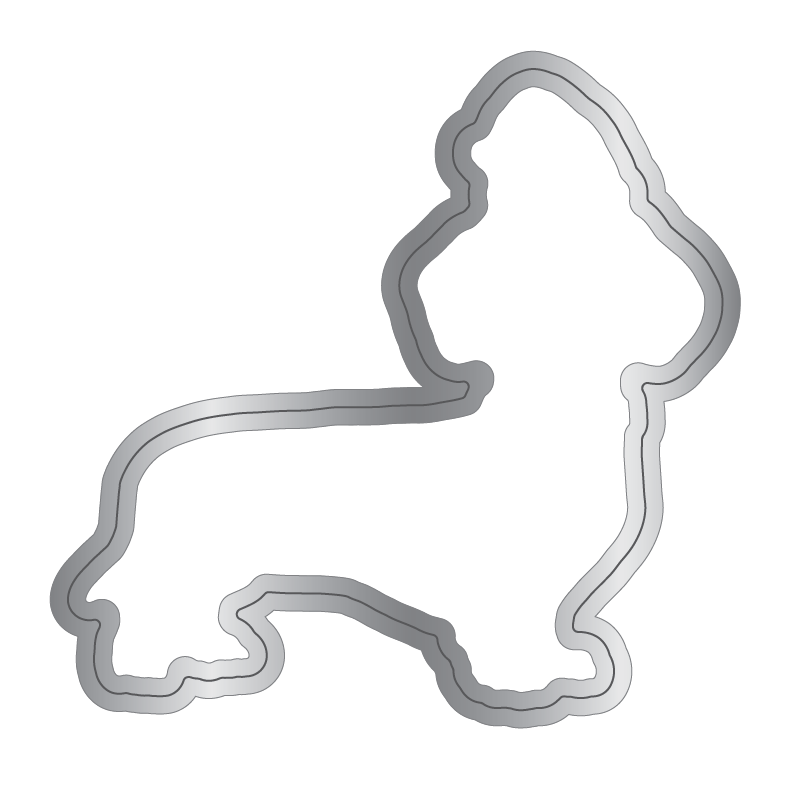 Crafter’s Companion Santa Paws Stamp and Die - Dachshund