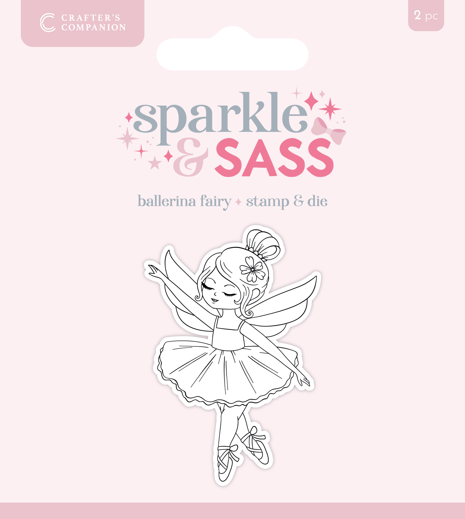 Crafters Companion Stamp & Die - Ballerina Fairy
