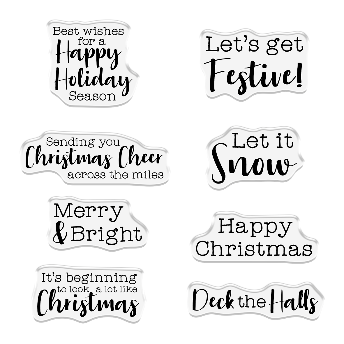 Crafters Companion Stamp & Die - Festive Camper