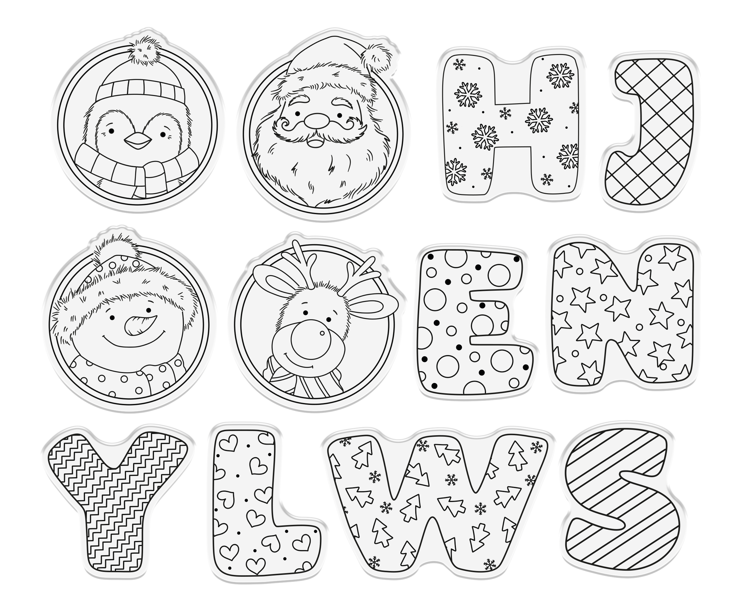 Crafter’s Companion Photopolymer Stamp - O Christmas