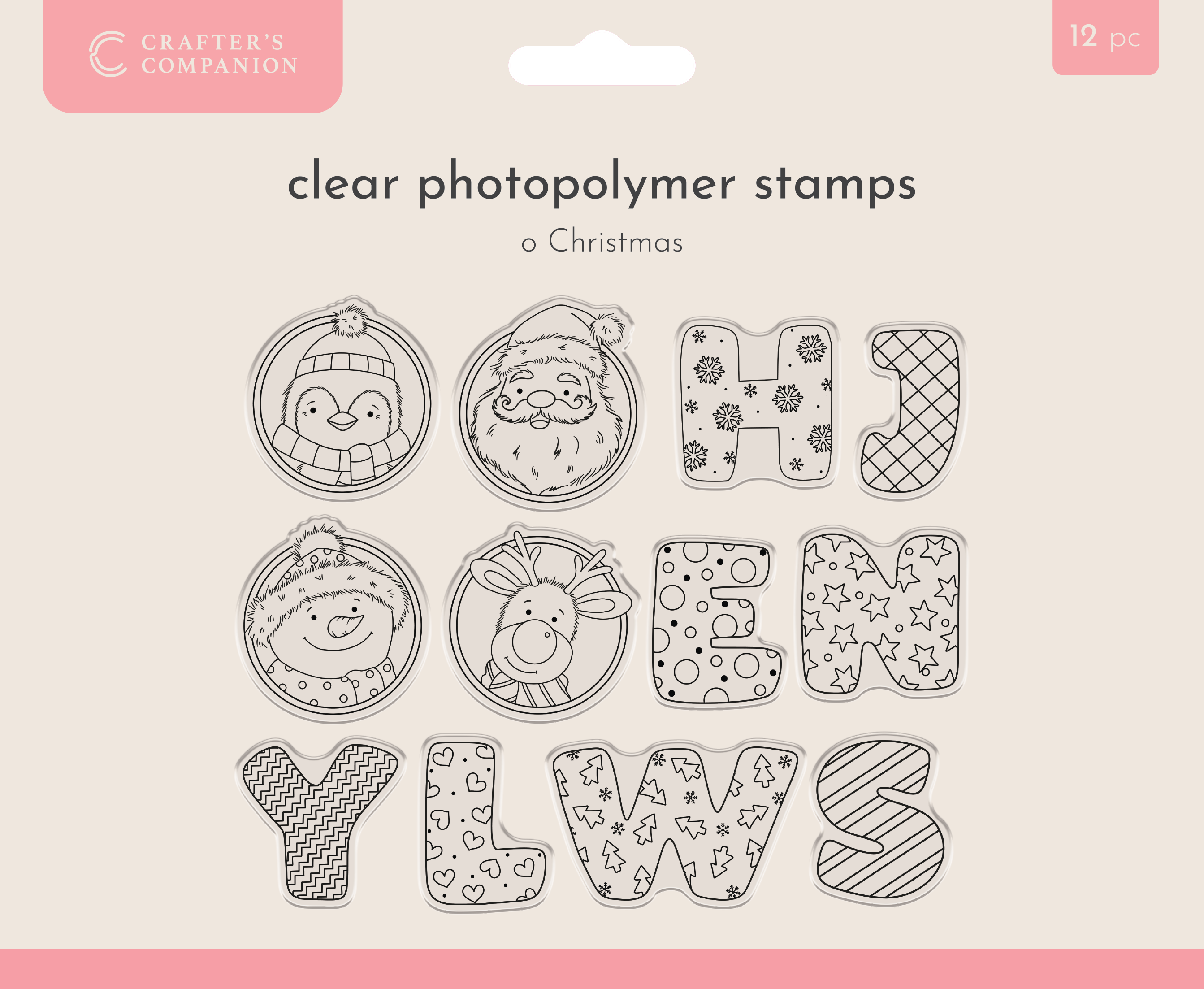 Crafter’s Companion Photopolymer Stamp - O Christmas