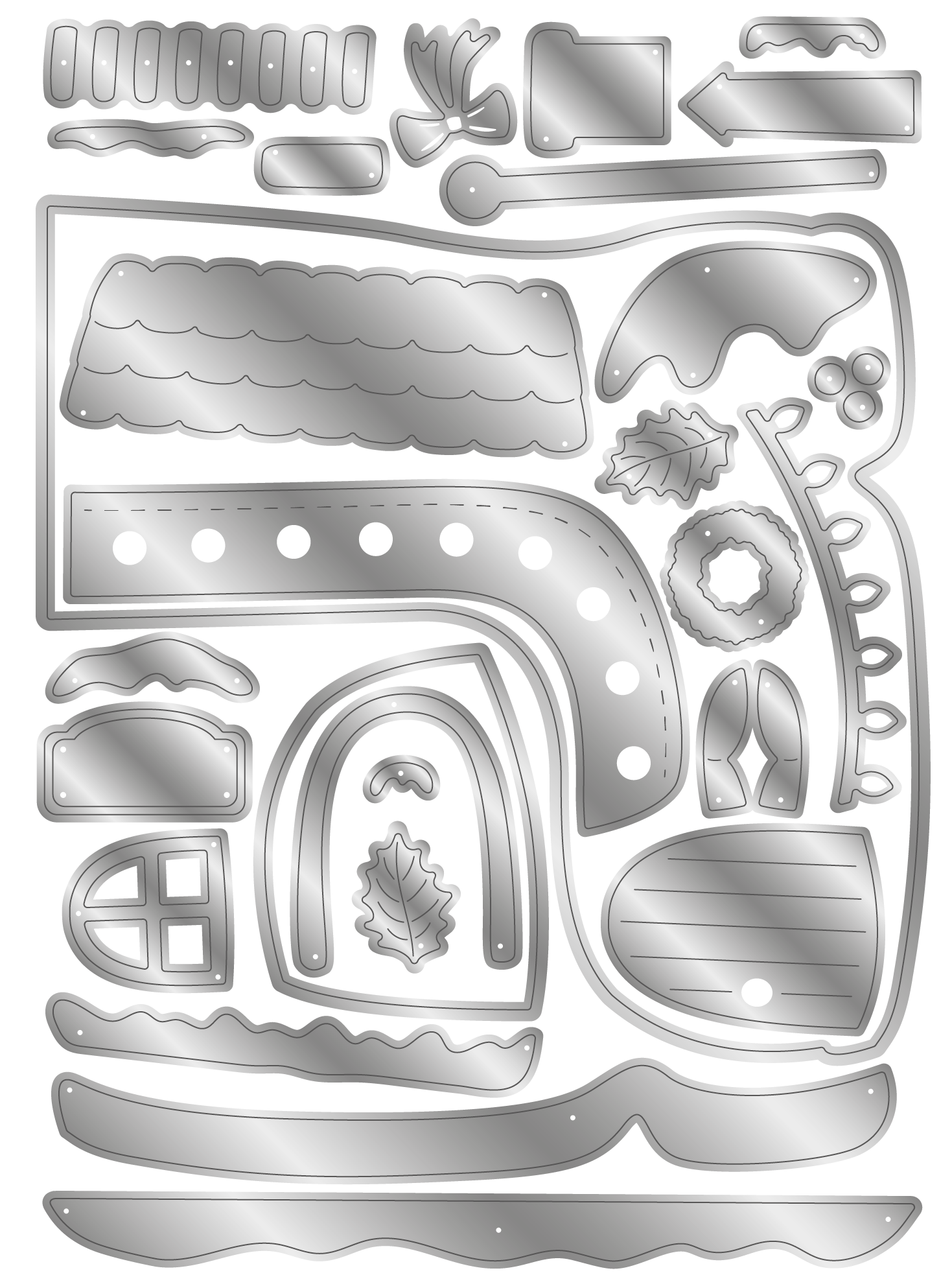 Crafters Companion Stamp & Die - Santa's Boot