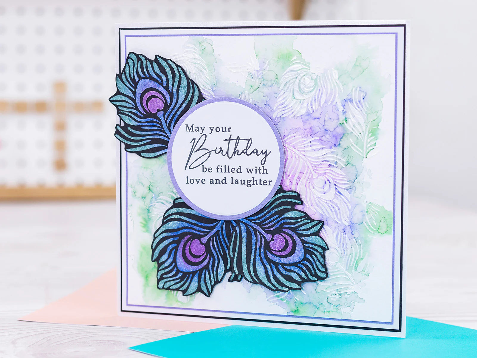 Crafter’s Companion Stencils - Swirls, Florals & Feathers 
