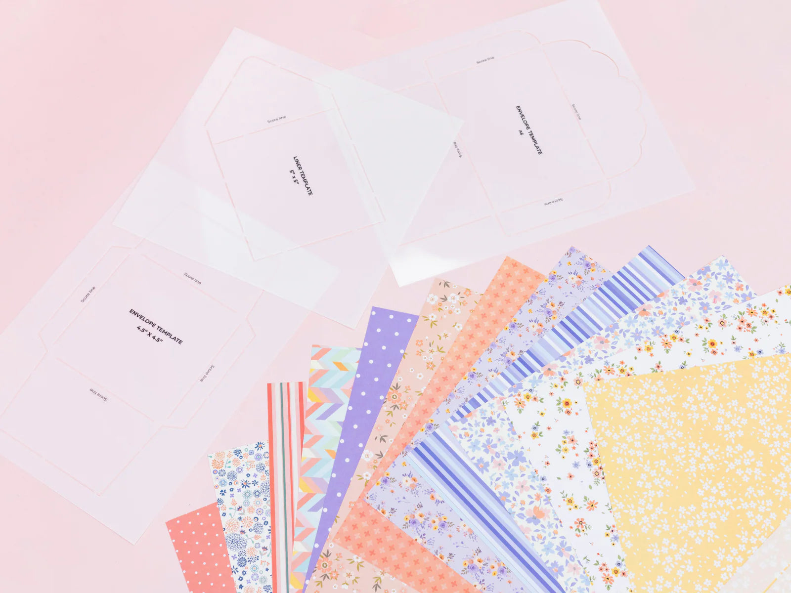 Crafters Companion Template and Paper Envelope Bumper Pack