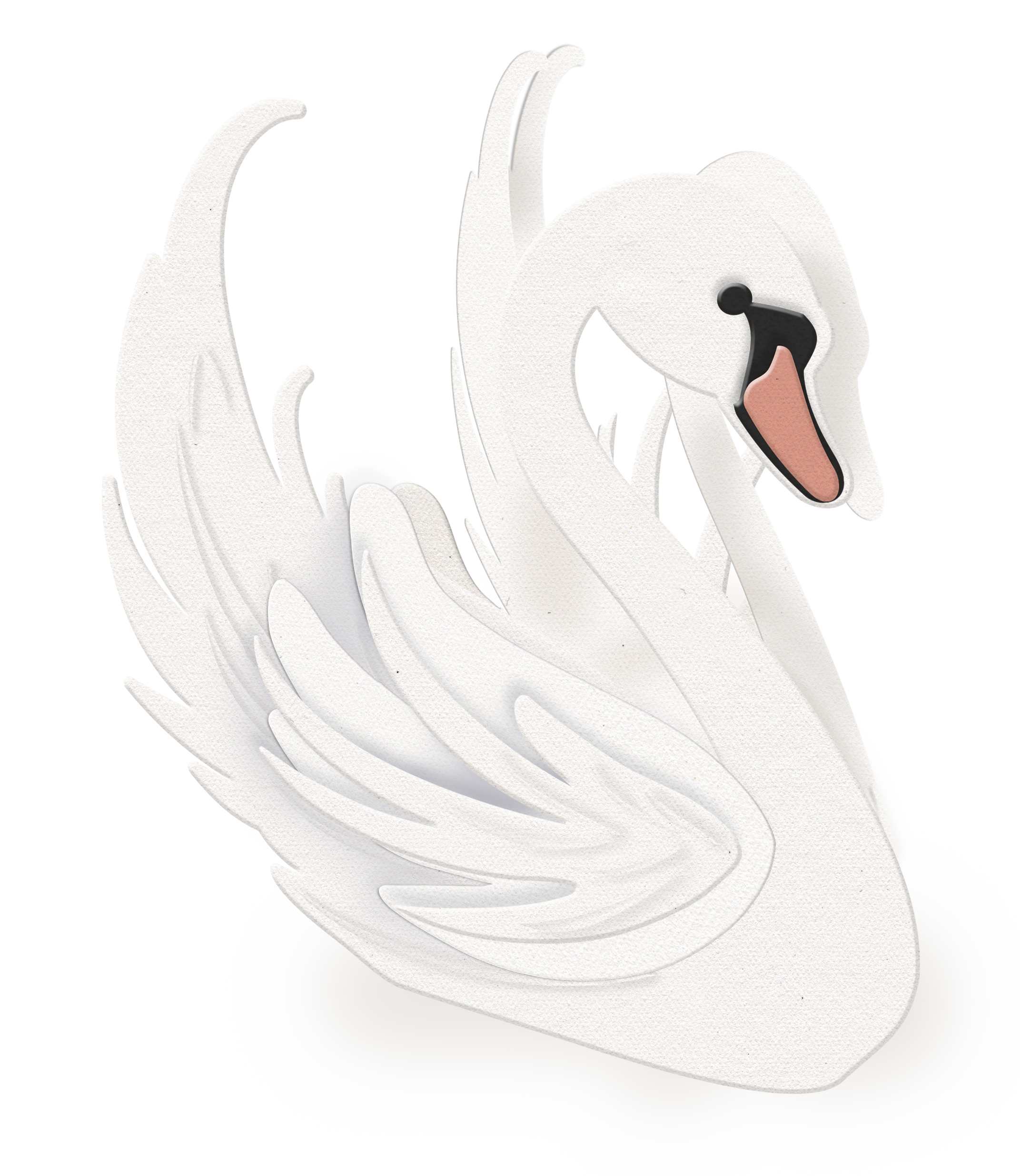 Wildwood Whimsy - Elegant Swan Metal Die Set
