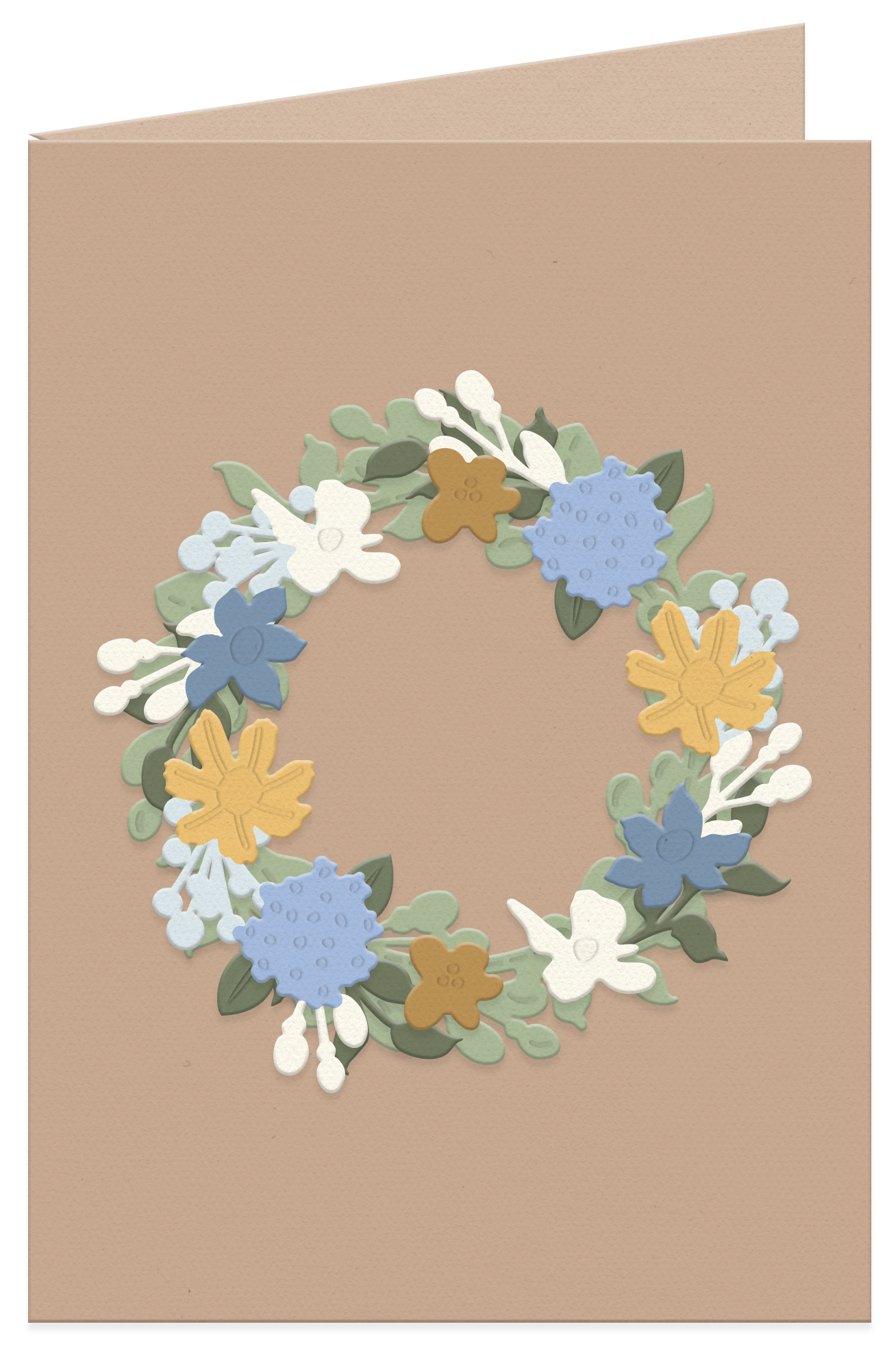 Wildwood Whimsy - Foliage Wreath Metal Die Set