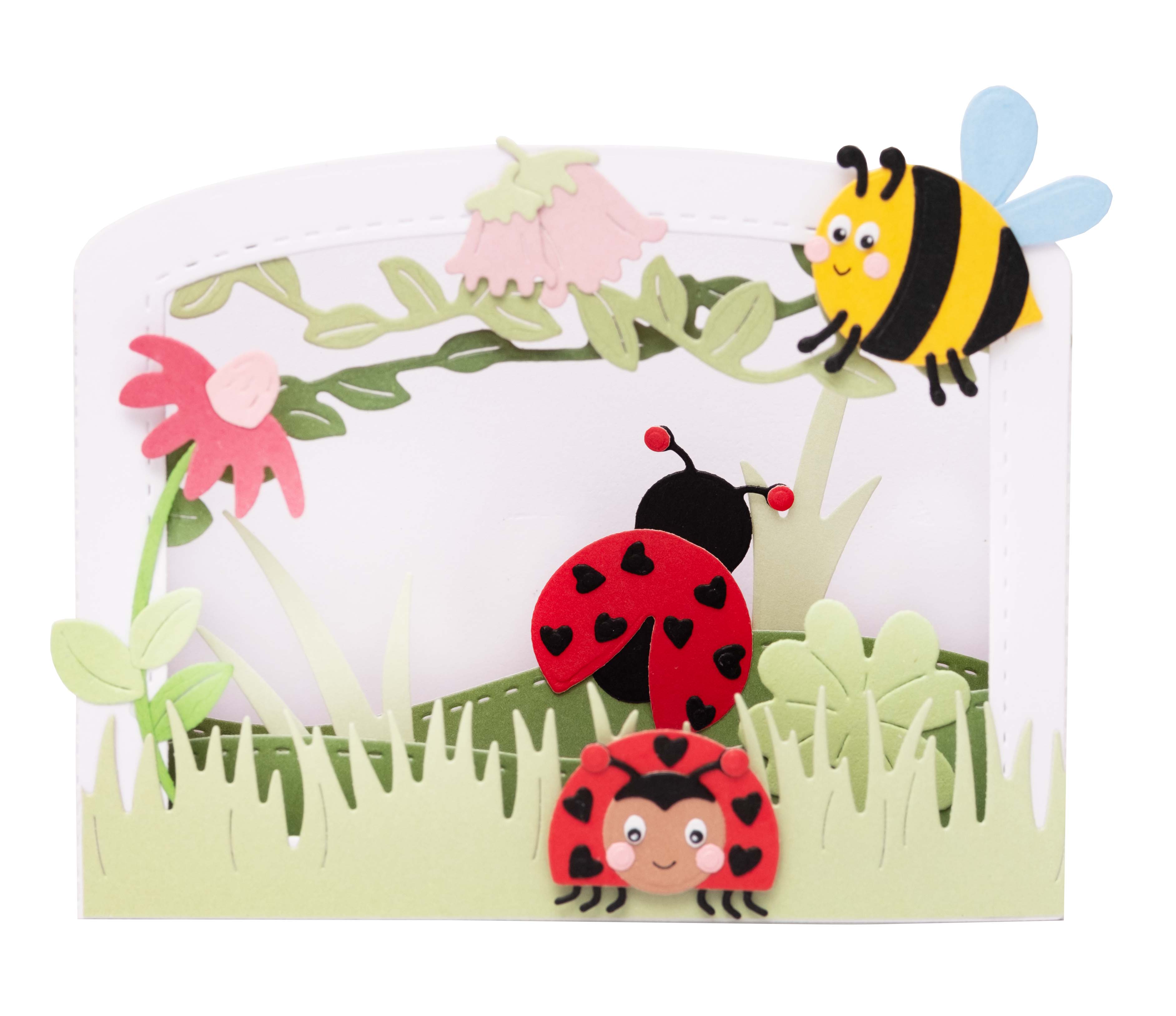 CCL Cutting Die Bees & Bugs Friendz 28 Pieces