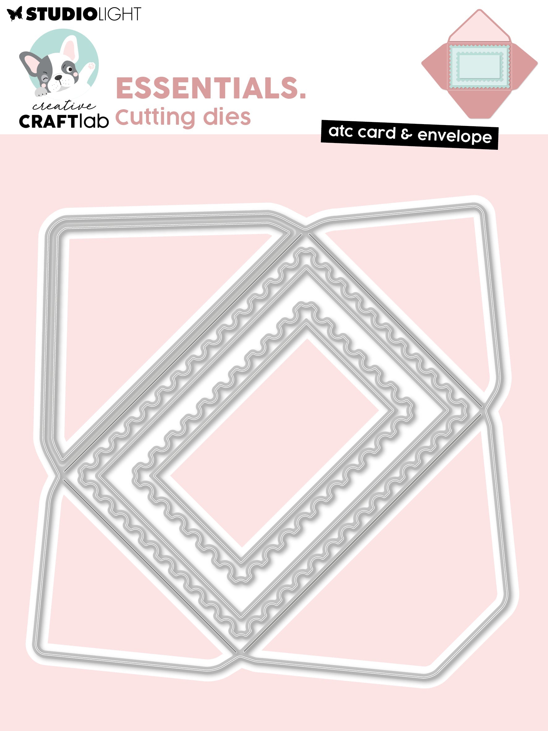 CCL Cutting Die ATC Card & Envelope Essentials 6 Pieces