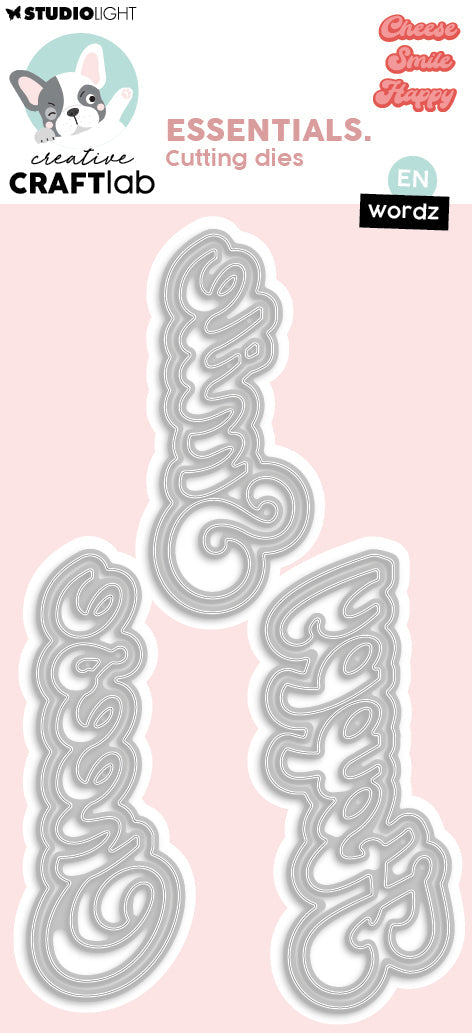 CCL Cutting Die Wordz Essentials 6 Pieces