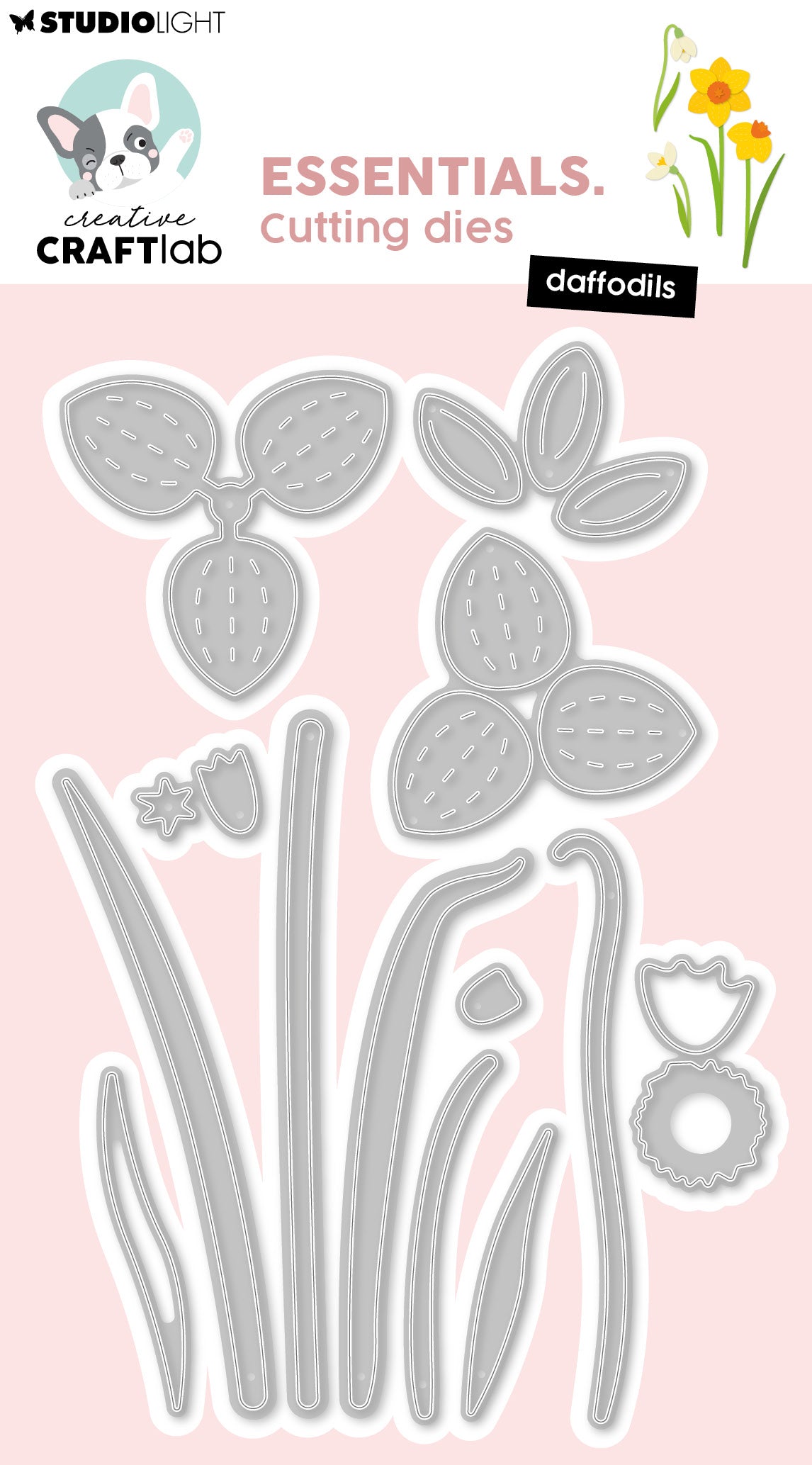 CCL Cutting Dies Daffodils Essentials 13 Pieces