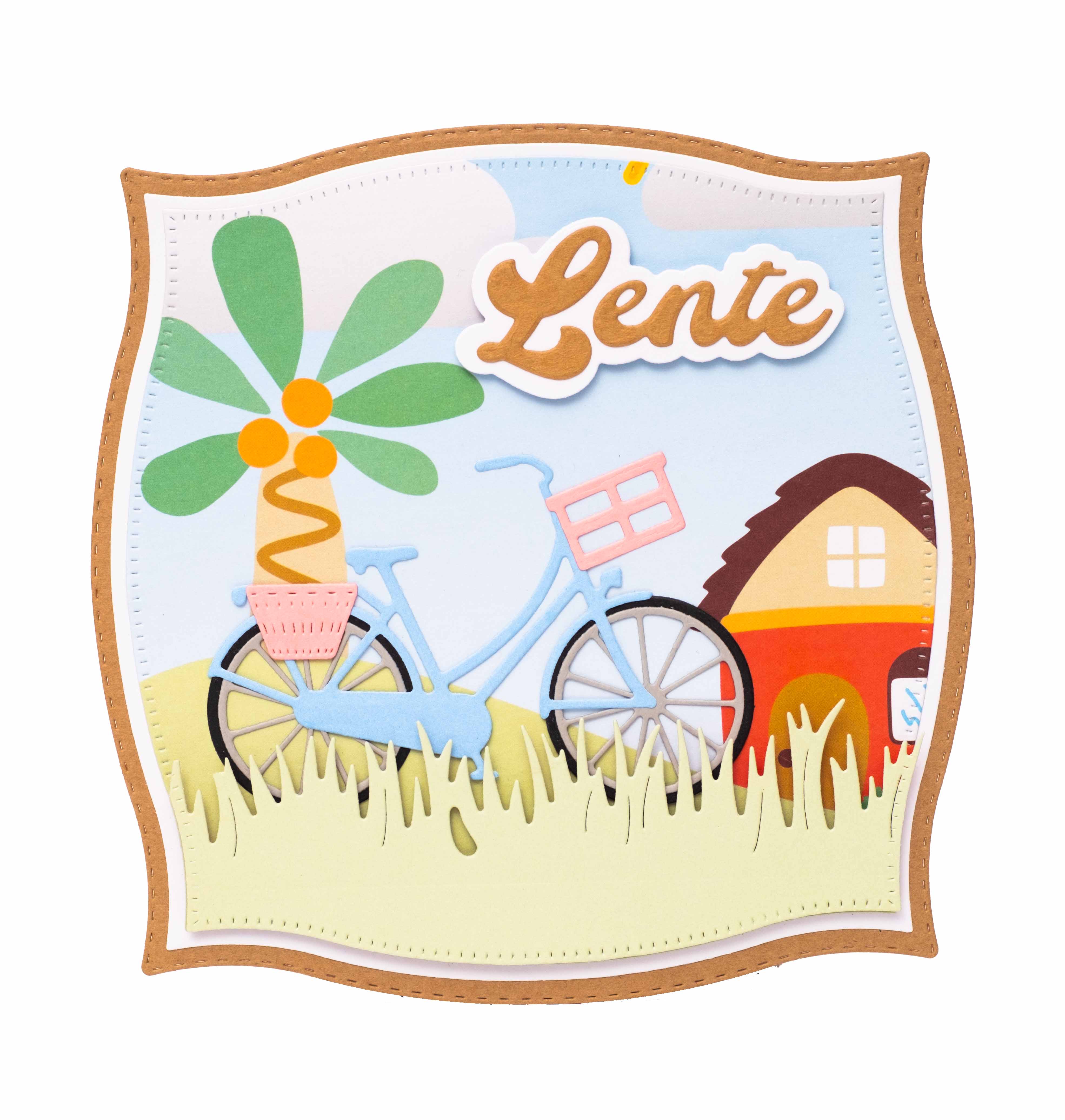 CCL Cutting Die Accessoires Bicycle Friendz 5 Pieces