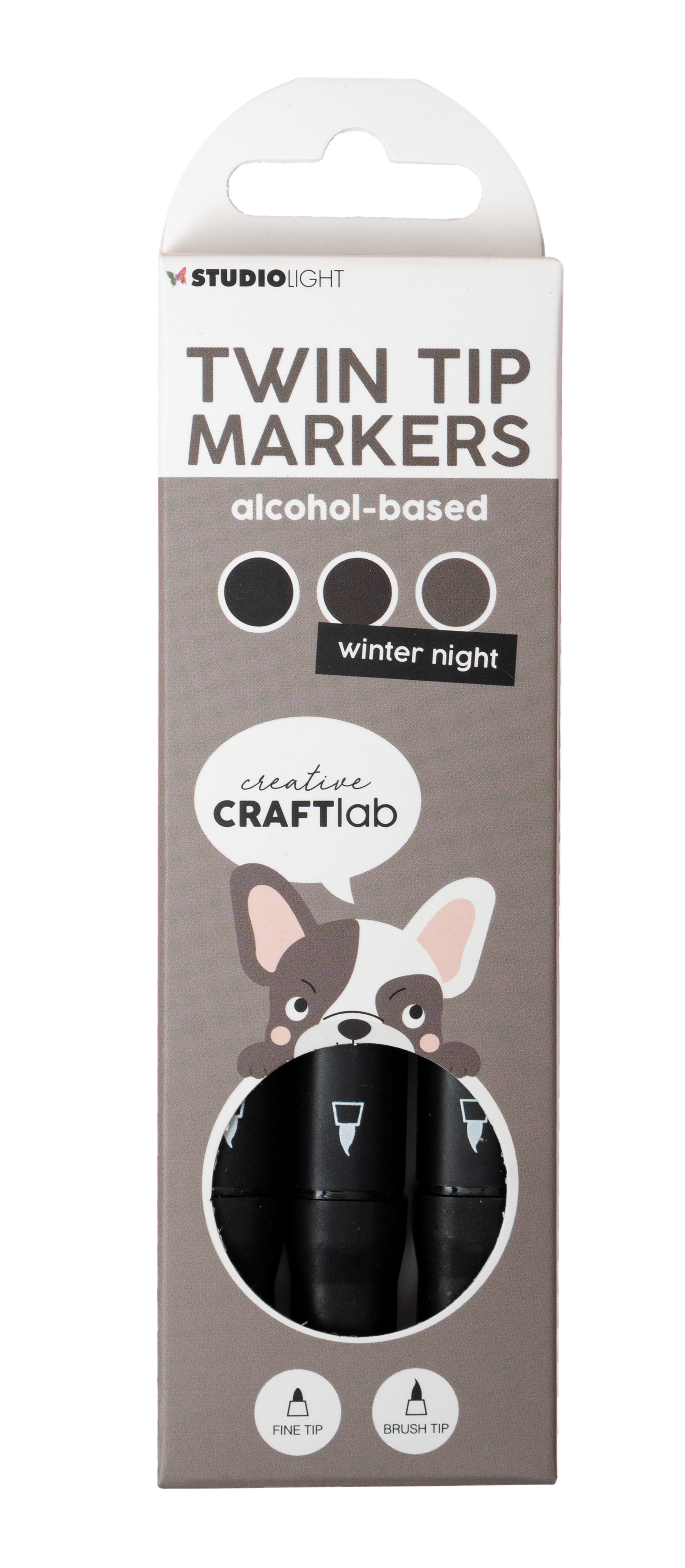CCL Alcohol Marker Winter Nght Essentials 48x152x13mm 3 PC nr.08