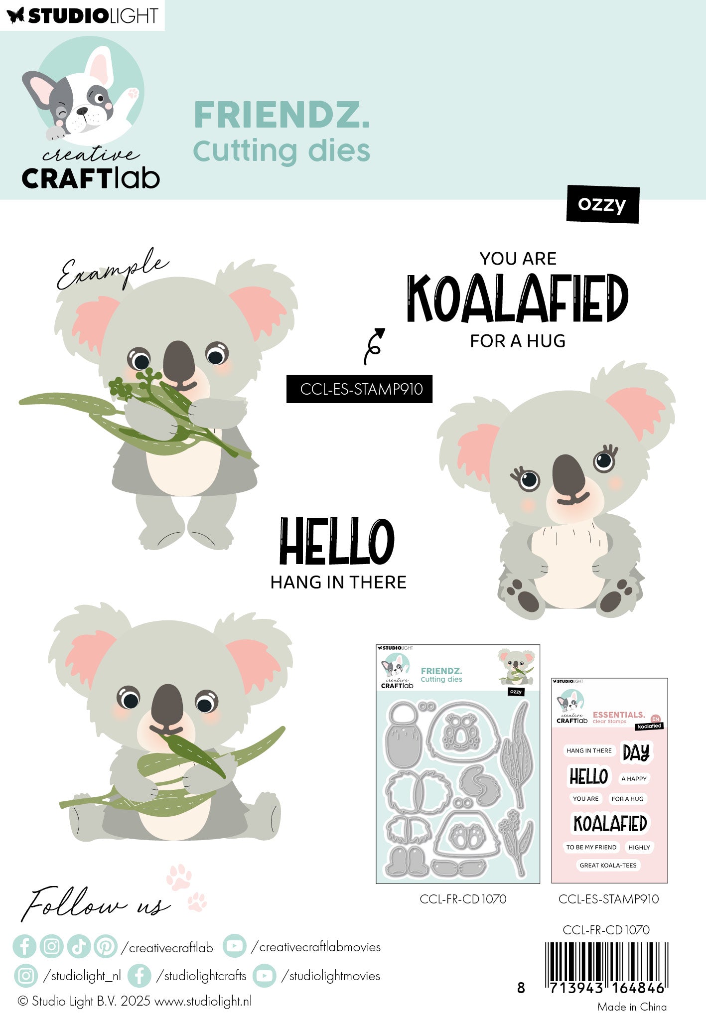 CCL Cutting Die Ozzy Friendz