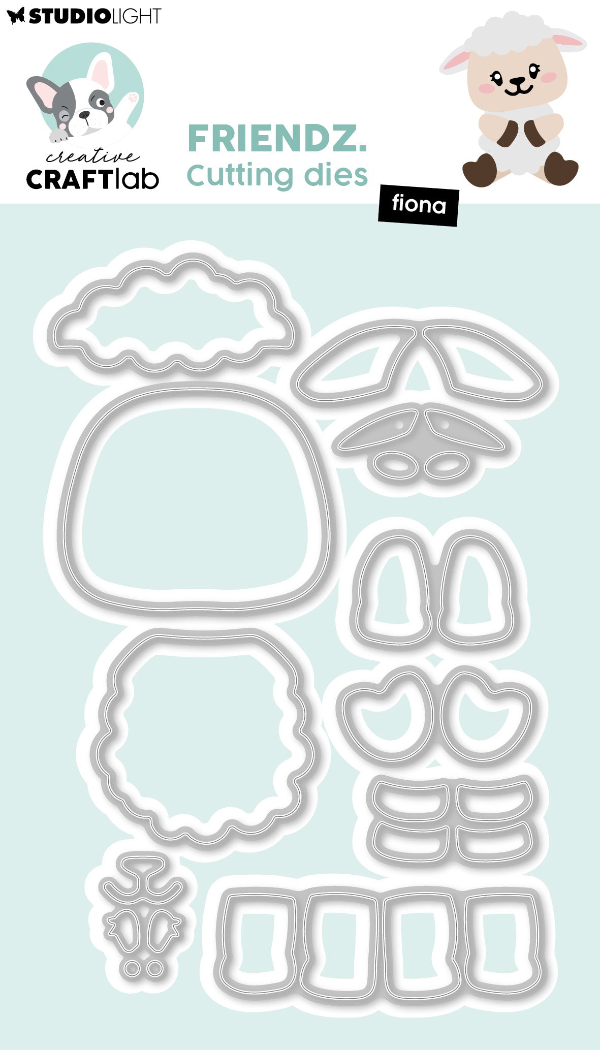 CCL Cutting Dies Fiona Friendz 10 Pieces