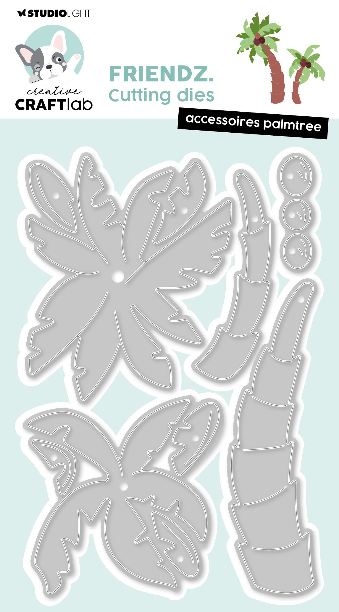 CCL Cutting Die Accessories Palm Tree Friendz 5 PC