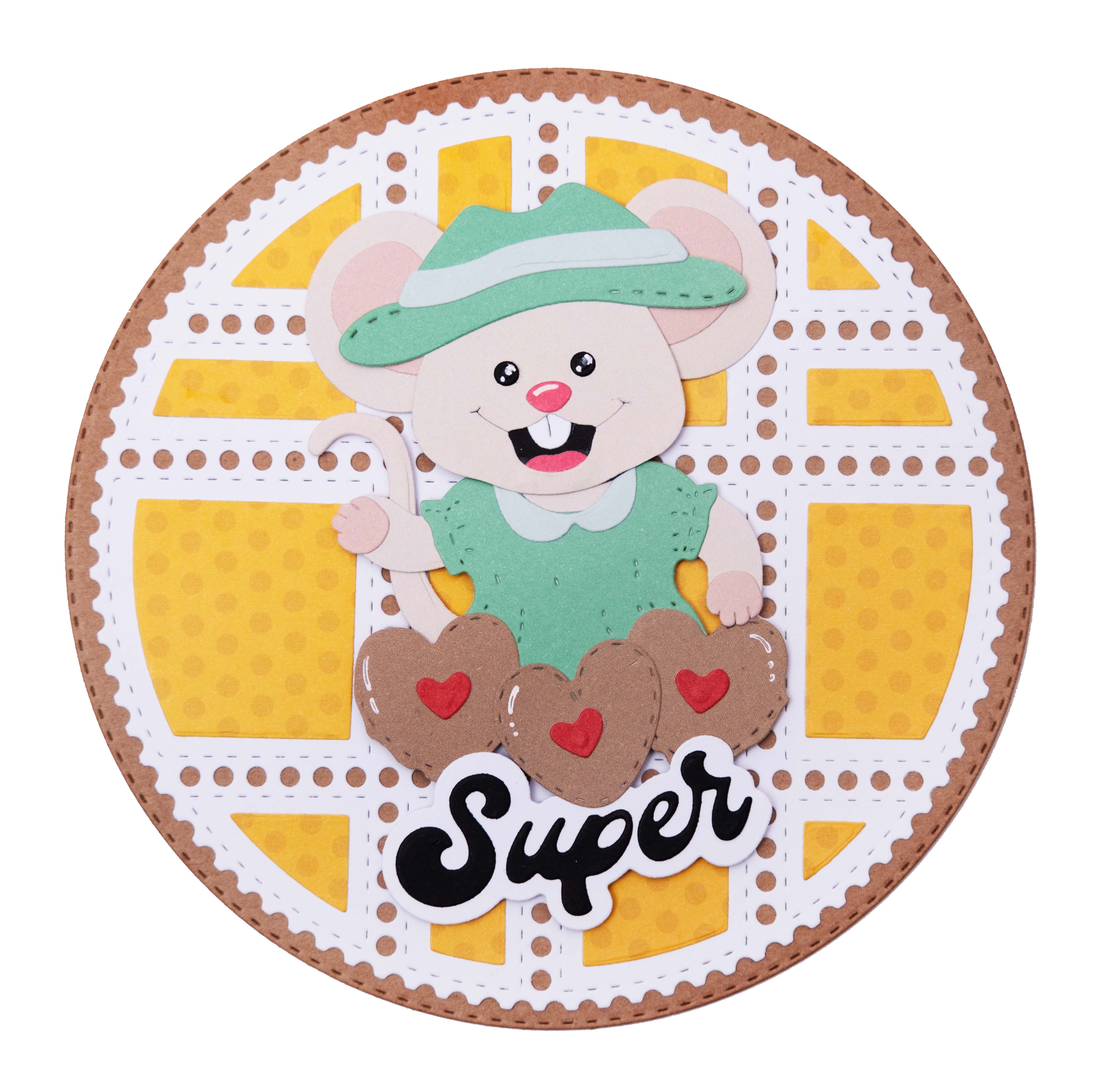 CCL Cutting Die Marvin Mouse Friendz 10 PC