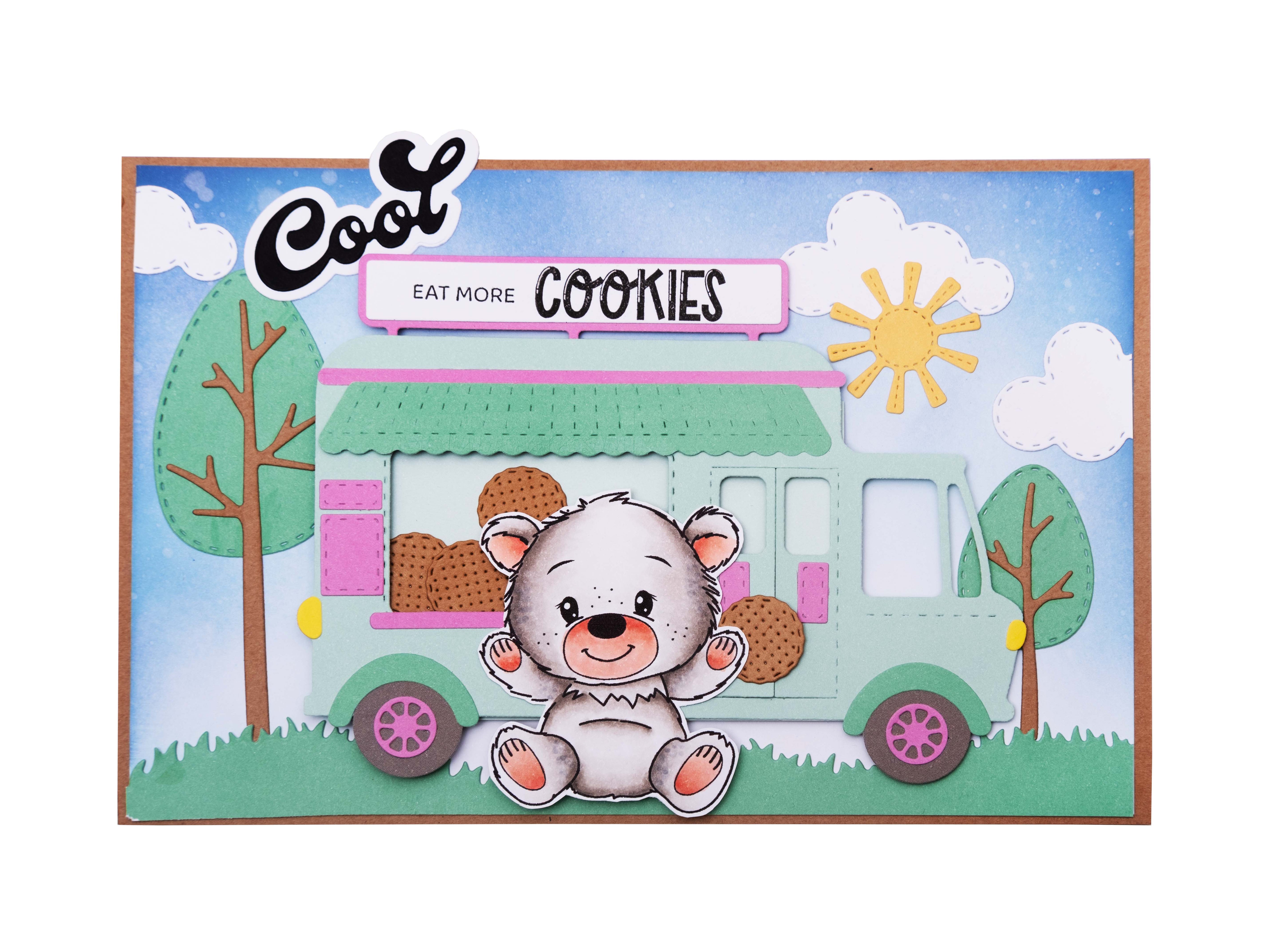 CCL Cutting Die Wordz Super Essentials 8 PC