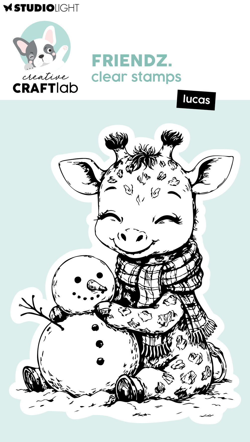 CCL Clear Stamps Lucas Friendz 1 Pieces